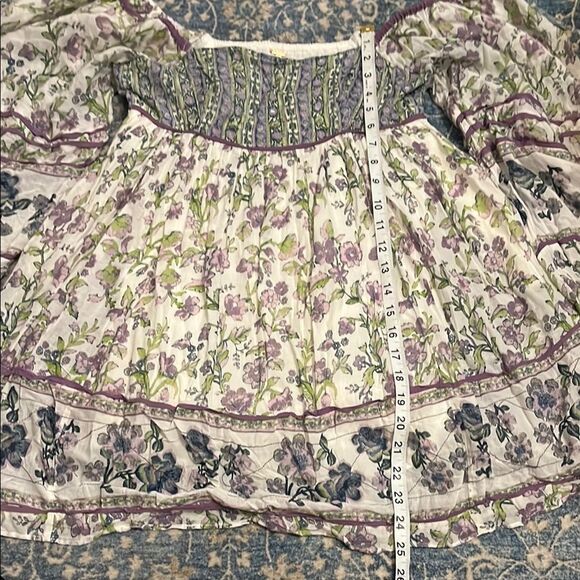 Free People Endless Afternoon Dress Floral Bohemian Babydoll Coquette Romantic - Picture 15 of 15